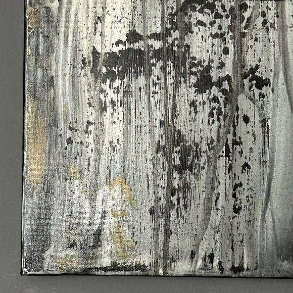 Original Abstract Painting Canvas Acrylic Mixed Media Signed Titled Wicked Spell - Picture 9 of 13